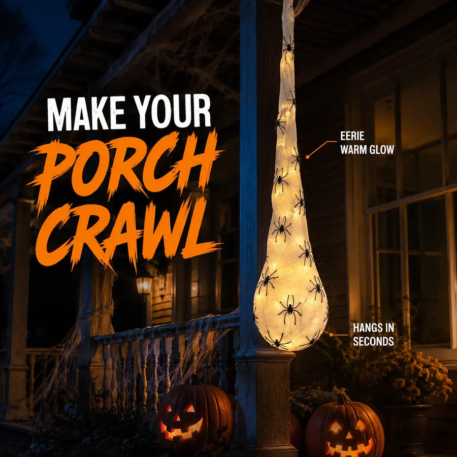 Light-Up Hanging Spider Egg Sac