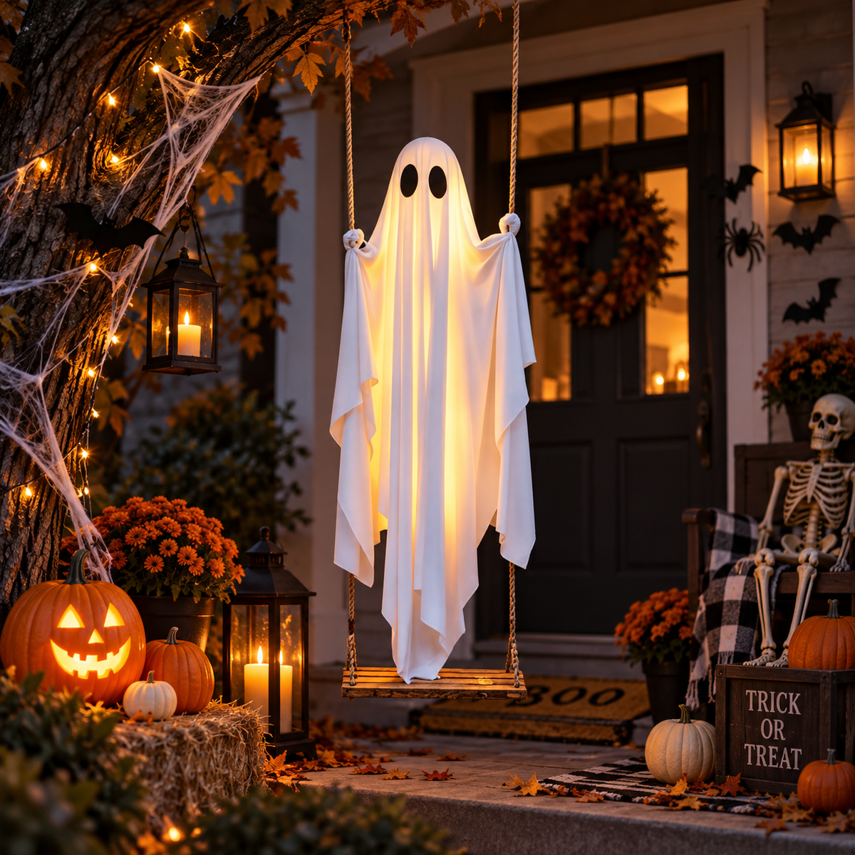 Sparkling Spooky Ghost