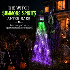 Animated Headless Horseman Garden Light
